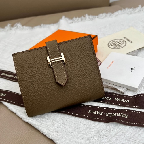 Cheap Hermes AAA Quality Wallets #1076645 Replica Wholesale [$48.00 USD] [ITEM#1076645] on Replica Hermes AAA Quality Wallets