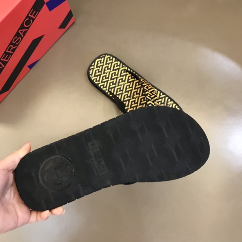 Cheap Versace Slippers For Men #1076794 Replica Wholesale [$64.00 USD] [ITEM#1076794] on Replica Versace Slippers