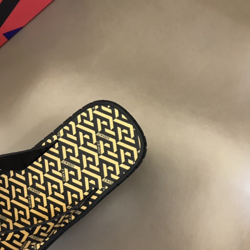 Cheap Versace Slippers For Men #1076794 Replica Wholesale [$64.00 USD] [ITEM#1076794] on Replica Versace Slippers