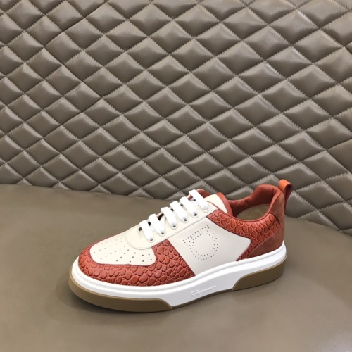 Cheap Salvatore Ferragamo Casual Shoes For Men #1076848 Replica Wholesale [$80.00 USD] [ITEM#1076848] on Replica Salvatore Ferragamo Casual Shoes