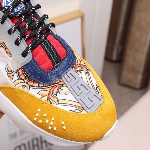 Cheap Versace Casual Shoes For Women #1076871 Replica Wholesale [$88.00 USD] [ITEM#1076871] on Replica Versace Casual Shoes