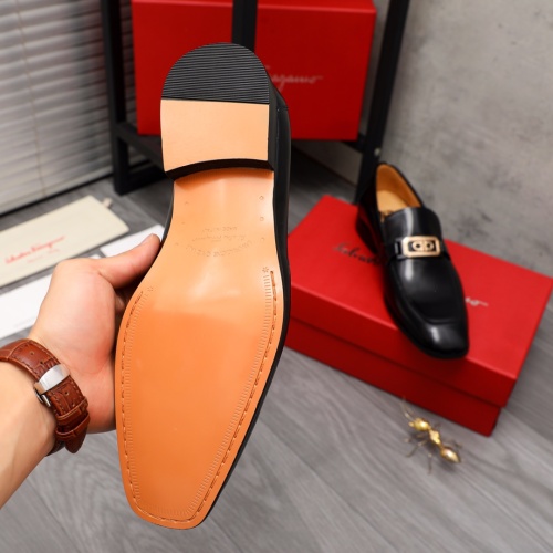 Cheap Salvatore Ferragamo Leather Shoes For Men #1076905 Replica Wholesale [$82.00 USD] [ITEM#1076905] on Replica Salvatore Ferragamo Leather Shoes