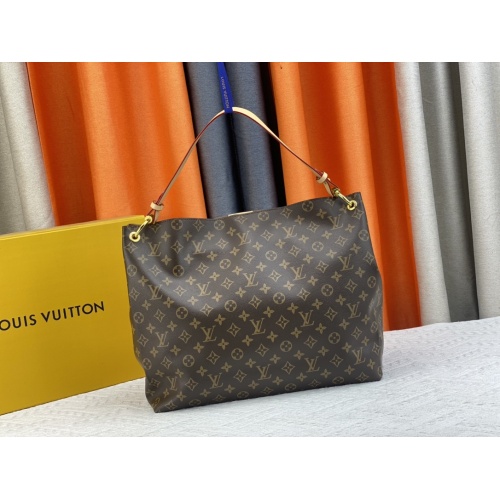 Cheap Louis Vuitton AAA Quality Shoulder Bags In Coffee For Women #1077049 Replica Wholesale [$68.00 USD] [ITEM#1077049] on Replica Louis Vuitton AAA Quality Shoulder Bags