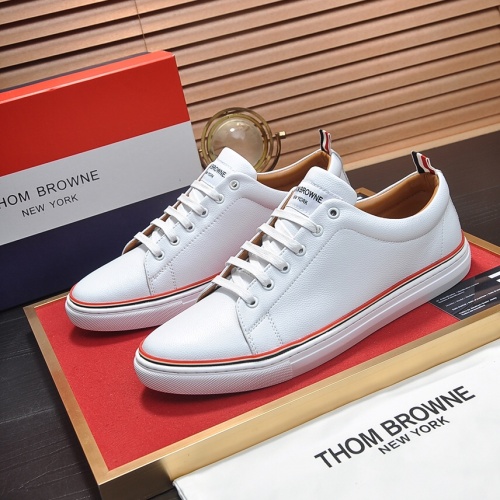 Cheap Thom Browne TB Casual Shoes For Men #1077089 Replica Wholesale [$80.00 USD] [ITEM#1077089] on Replica Thom Browne TB Casual Shoes