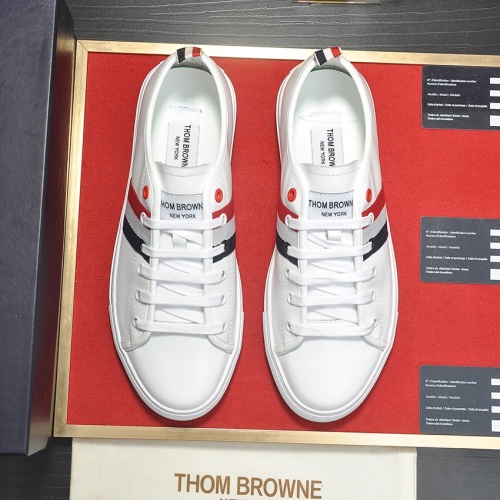 Cheap Thom Browne TB Casual Shoes For Men #1077090 Replica Wholesale [$80.00 USD] [ITEM#1077090] on Replica Thom Browne TB Casual Shoes