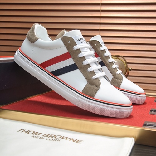 Cheap Thom Browne TB Casual Shoes For Men #1077093 Replica Wholesale [$80.00 USD] [ITEM#1077093] on Replica Thom Browne TB Casual Shoes