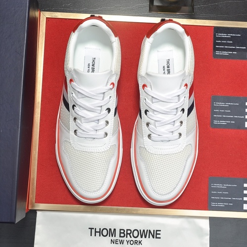 Cheap Thom Browne TB Casual Shoes For Men #1077094 Replica Wholesale [$80.00 USD] [ITEM#1077094] on Replica Thom Browne TB Casual Shoes