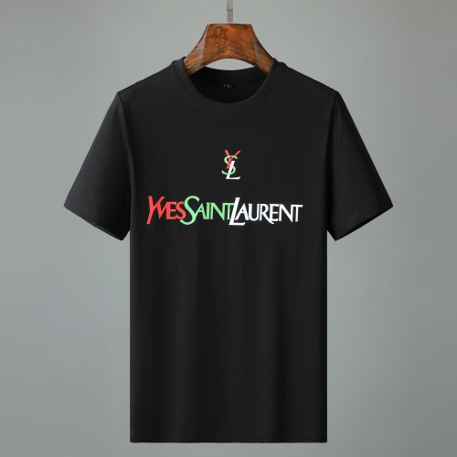 Cheap Yves Saint Laurent YSL T-shirts Short Sleeved For Men #1077246 Replica Wholesale [$24.00 USD] [ITEM#1077246] on Replica Yves Saint Laurent YSL T-shirts