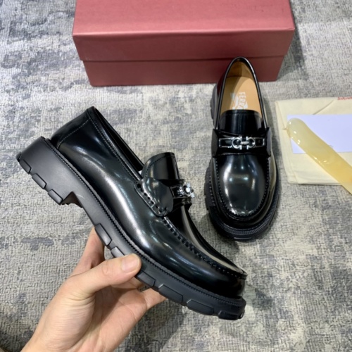 Cheap Salvatore Ferragamo Leather Shoes For Men #1077431 Replica Wholesale [$132.00 USD] [ITEM#1077431] on Replica Salvatore Ferragamo Leather Shoes