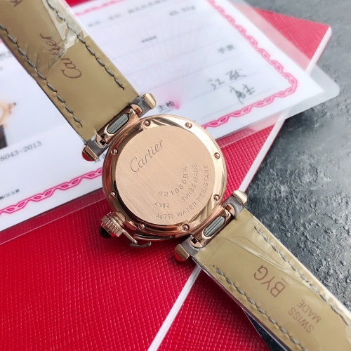 Cheap Cartier AAA Quality Watches For Women #1077619 Replica Wholesale [$545.45 USD] [ITEM#1077619] on Replica Cartier AAA Quality Watches
