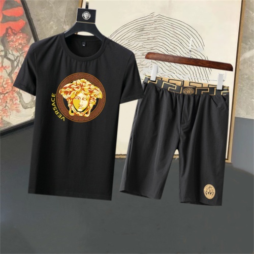 Cheap Versace Tracksuits Short Sleeved For Unisex #1077702 Replica Wholesale [$48.00 USD] [ITEM#1077702] on Replica Versace Tracksuits