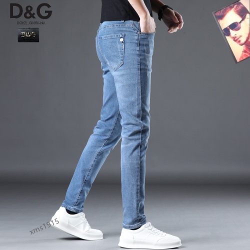 Cheap Dolce &amp; Gabbana D&amp;G Jeans For Men #1077717 Replica Wholesale [$42.00 USD] [ITEM#1077717] on Replica Dolce &amp; Gabbana D&amp;G Jeans