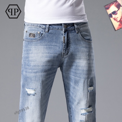 Cheap Philipp Plein PP Jeans For Men #1077720 Replica Wholesale [$42.00 USD] [ITEM#1077720] on Replica Philipp Plein PP Jeans