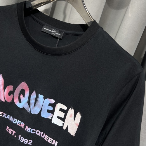 Cheap Alexander McQueen T-shirts Short Sleeved For Unisex #1077788 Replica Wholesale [$36.00 USD] [ITEM#1077788] on Replica Alexander McQueen T-shirts