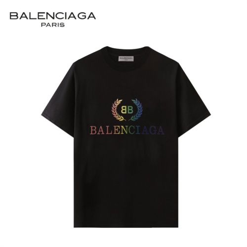 Cheap Balenciaga T-Shirts Short Sleeved For Unisex #1077855 Replica Wholesale [$27.00 USD] [ITEM#1077855] on Replica Balenciaga T-Shirts