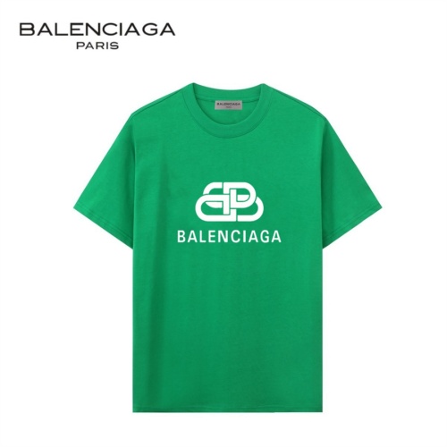 Cheap Balenciaga T-Shirts Short Sleeved For Unisex #1077882 Replica Wholesale [$27.00 USD] [ITEM#1077882] on Replica Balenciaga T-Shirts