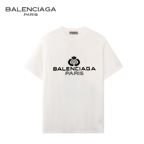Cheap Balenciaga T-Shirts Short Sleeved For Unisex #1077886 Replica Wholesale [$27.00 USD] [ITEM#1077886] on Replica Balenciaga T-Shirts