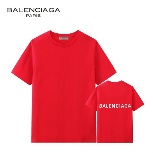 Cheap Balenciaga T-Shirts Short Sleeved For Unisex #1077903 Replica Wholesale [$27.00 USD] [ITEM#1077903] on Replica Balenciaga T-Shirts