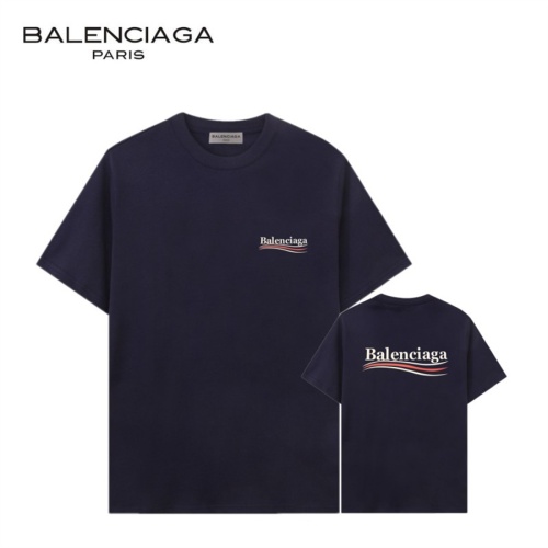 Cheap Balenciaga T-Shirts Short Sleeved For Unisex #1077916 Replica Wholesale [$27.00 USD] [ITEM#1077916] on Replica Balenciaga T-Shirts