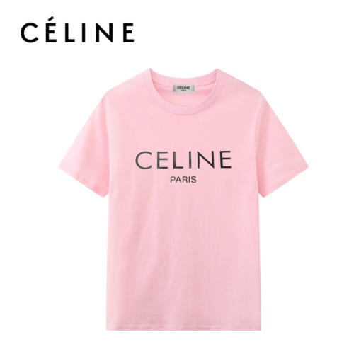 Cheap Celine T-Shirts Short Sleeved For Unisex #1077937 Replica Wholesale [$27.00 USD] [ITEM#1077937] on Replica Celine T-Shirts