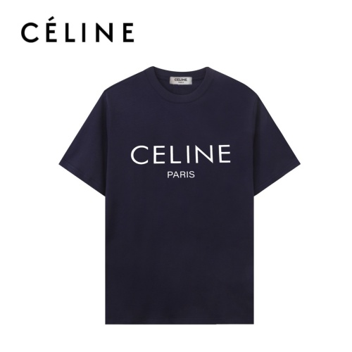 Cheap Celine T-Shirts Short Sleeved For Unisex #1077938 Replica Wholesale [$27.00 USD] [ITEM#1077938] on Replica Celine T-Shirts