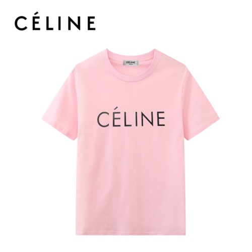 Cheap Celine T-Shirts Short Sleeved For Unisex #1077941 Replica Wholesale [$27.00 USD] [ITEM#1077941] on Replica Celine T-Shirts