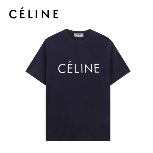 Cheap Celine T-Shirts Short Sleeved For Unisex #1077943 Replica Wholesale [$27.00 USD] [ITEM#1077943] on Replica Celine T-Shirts