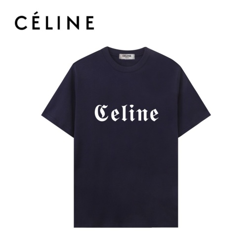 Cheap Celine T-Shirts Short Sleeved For Unisex #1077958 Replica Wholesale [$27.00 USD] [ITEM#1077958] on Replica Celine T-Shirts