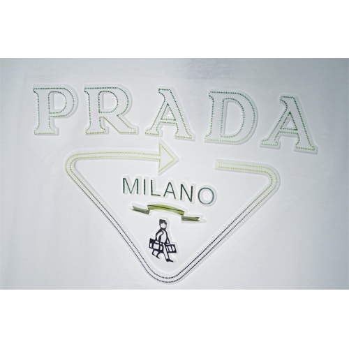 Cheap Prada T-Shirts Short Sleeved For Unisex #1078181 Replica Wholesale [$34.00 USD] [ITEM#1078181] on Replica Prada T-Shirts