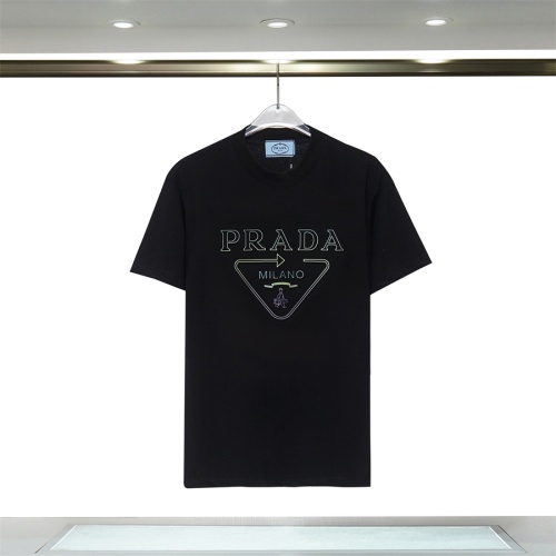 Cheap Prada T-Shirts Short Sleeved For Unisex #1078182 Replica Wholesale [$34.00 USD] [ITEM#1078182] on Replica Prada T-Shirts