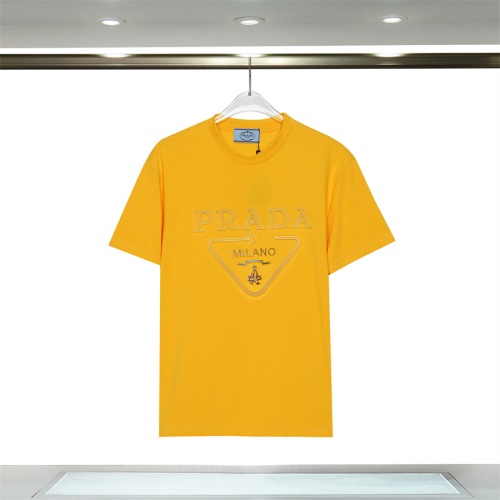 Cheap Prada T-Shirts Short Sleeved For Unisex #1078183 Replica Wholesale [$34.00 USD] [ITEM#1078183] on Replica Prada T-Shirts
