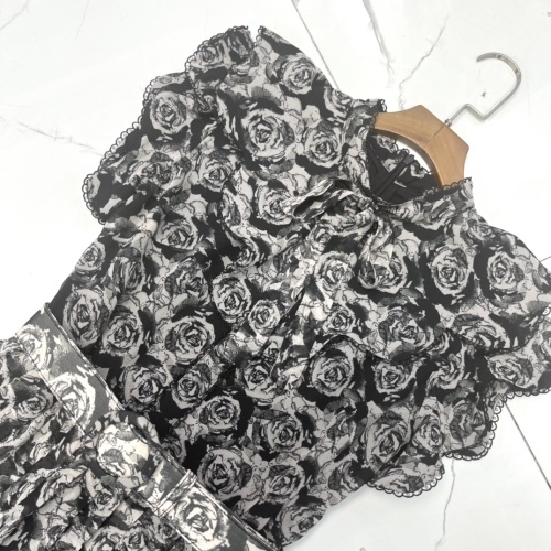 Cheap Christian Dior Dresses Short Sleeved For Women #1078229 Replica Wholesale [$115.00 USD] [ITEM#1078229] on Replica Christian Dior Dresses