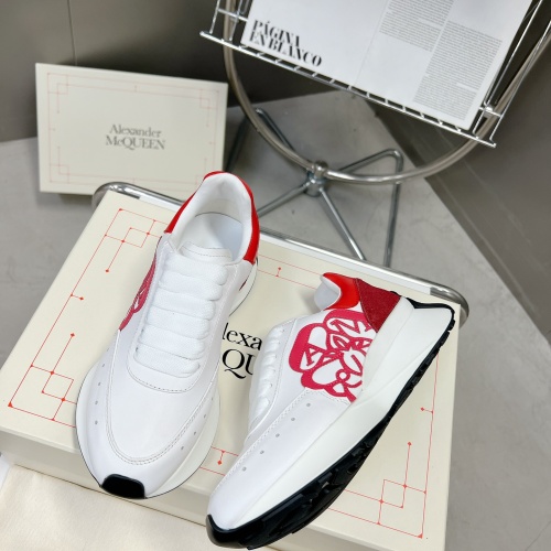 Cheap Alexander McQueen Casual Shoes For Women #1078551 Replica Wholesale [$115.00 USD] [ITEM#1078551] on Replica Alexander McQueen Casual Shoes