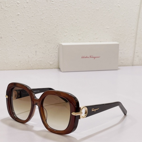 Cheap Salvatore Ferragamo AAA Quality Sunglasses #1078690 Replica Wholesale [$64.00 USD] [ITEM#1078690] on Replica Salvatore Ferragamo AAA Quality Sunglasses