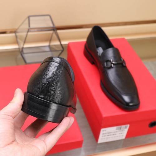 Cheap Salvatore Ferragamo Leather Shoes For Men #1079328 Replica Wholesale [$88.00 USD] [ITEM#1079328] on Replica Salvatore Ferragamo Leather Shoes