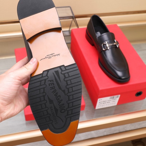 Cheap Salvatore Ferragamo Leather Shoes For Men #1079329 Replica Wholesale [$88.00 USD] [ITEM#1079329] on Replica Salvatore Ferragamo Leather Shoes