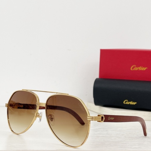 Cheap Cartier AAA Quality Sunglassess #1079511 Replica Wholesale [$56.00 USD] [ITEM#1079511] on Replica Cartier AAA Quality Sunglassess