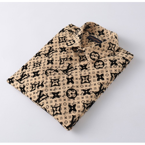 Cheap Louis Vuitton LV Shirts Short Sleeved For Men #1079706 Replica Wholesale [$39.00 USD] [ITEM#1079706] on Replica Louis Vuitton LV Shirts