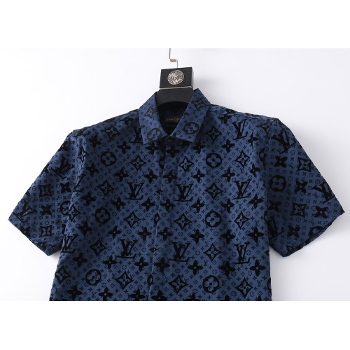 Cheap Louis Vuitton LV Shirts Short Sleeved For Men #1079707 Replica Wholesale [$39.00 USD] [ITEM#1079707] on Replica Louis Vuitton LV Shirts