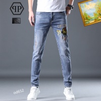 Cheap Philipp Plein PP Jeans For Men #1067025 Replica Wholesale [$48.00 USD] [ITEM#1067025] on Replica Philipp Plein PP Jeans