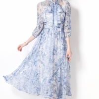 Cheap Christian Dior Dresses Long Sleeved For Women #1067417 Replica Wholesale [$68.00 USD] [ITEM#1067417] on Replica Christian Dior Dresses