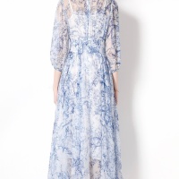 Cheap Christian Dior Dresses Long Sleeved For Women #1067417 Replica Wholesale [$68.00 USD] [ITEM#1067417] on Replica Christian Dior Dresses