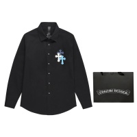 Cheap Chrome Hearts Shirts Long Sleeved For Men #1068012 Replica Wholesale [$72.00 USD] [ITEM#1068012] on Replica Chrome Hearts Shirts