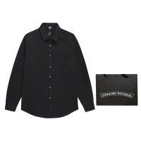Chrome Hearts Shirts Long Sleeved For Men #1068013