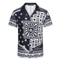 Dolce & Gabbana D&G Shirts Short Sleeved For Men #1069254