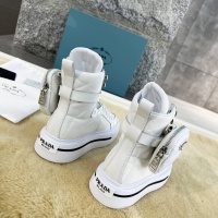 Cheap Prada High Top Shoes For Women #1069931 Replica Wholesale [$105.00 USD] [ITEM#1069931] on Replica Prada High Top Shoes