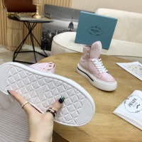 Cheap Prada High Top Shoes For Women #1069947 Replica Wholesale [$98.00 USD] [ITEM#1069947] on Replica Prada High Top Shoes