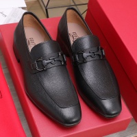 Cheap Salvatore Ferragamo Leather Shoes For Men #1070444 Replica Wholesale [$125.00 USD] [ITEM#1070444] on Replica Salvatore Ferragamo Leather Shoes