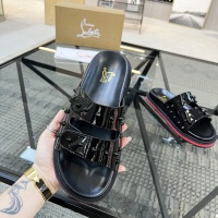 Cheap Christian Louboutin CL Slippers For Men #1070502 Replica Wholesale [$60.00 USD] [ITEM#1070502] on Replica Christian Louboutin CL Slippers