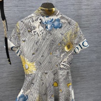 Cheap Christian Dior Dresses Short Sleeved For Women #1072448 Replica Wholesale [$108.00 USD] [ITEM#1072448] on Replica Christian Dior Dresses